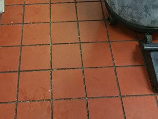 Commercial Kitchen Quarry Tile Cleaning & Sealing
