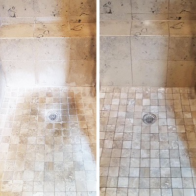 Soap Scum Removal from Shower
