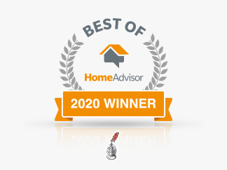 2020 Best of HomeAdvisor Award for Sir Grout New York