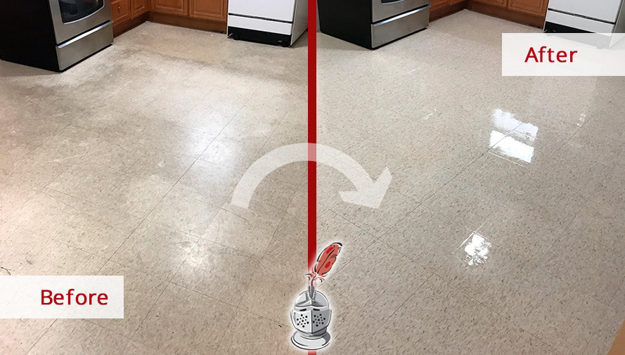 Our Exceptional Tile Cleaning Process, How To Make Vinyl Floor Shine Again